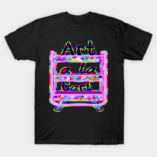 Art Teacher Painty Rainbow Cart T-Shirt